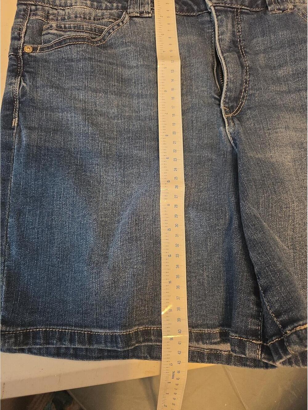 Democracy Classic Blue Denim Shorts, 16 - Picture 8 of 9